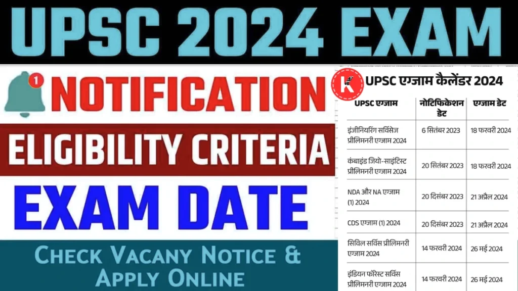 upsc exam date 2024: upsc परीक्षा दिनांक 2024​ | upsc mains 2024 exam date | upsc prelims 2024 exam date